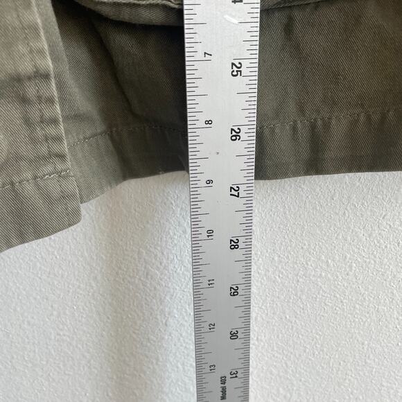 Signature Studio Chore Barn Jacket Womens XL Olive Green Elbow Patch - Picture 4 of 7